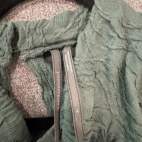 Anthropologie Blouse Cowl Neck Women’s Extra Large - Picture 4 of 5